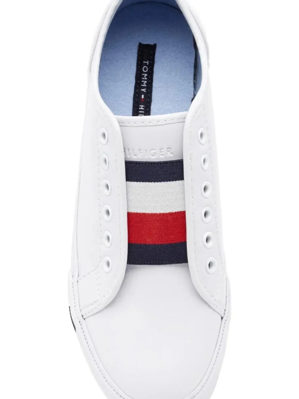 Tommy Hilfiger Women's Anni Slip-On Casual Sneakers - White - Size 10